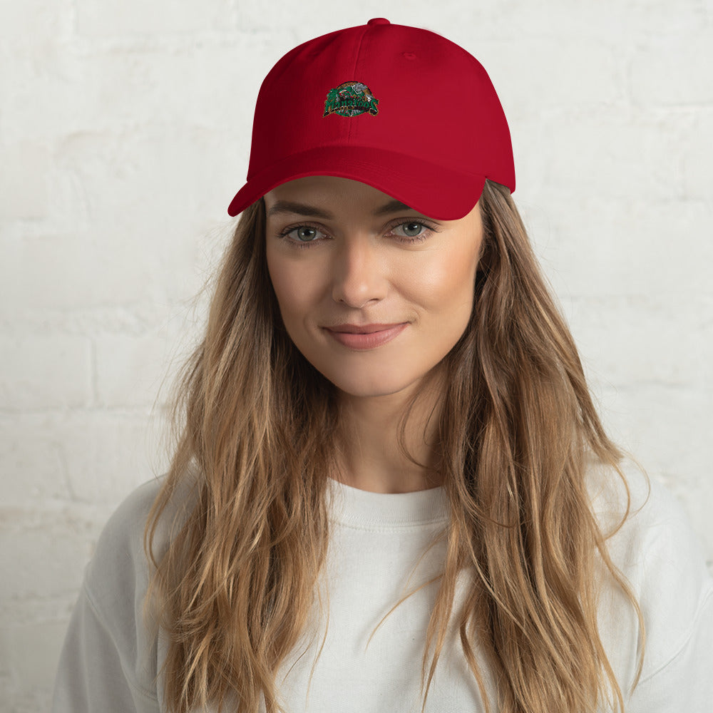 Miami Manatees Hockey Defunct WHA Dad hat