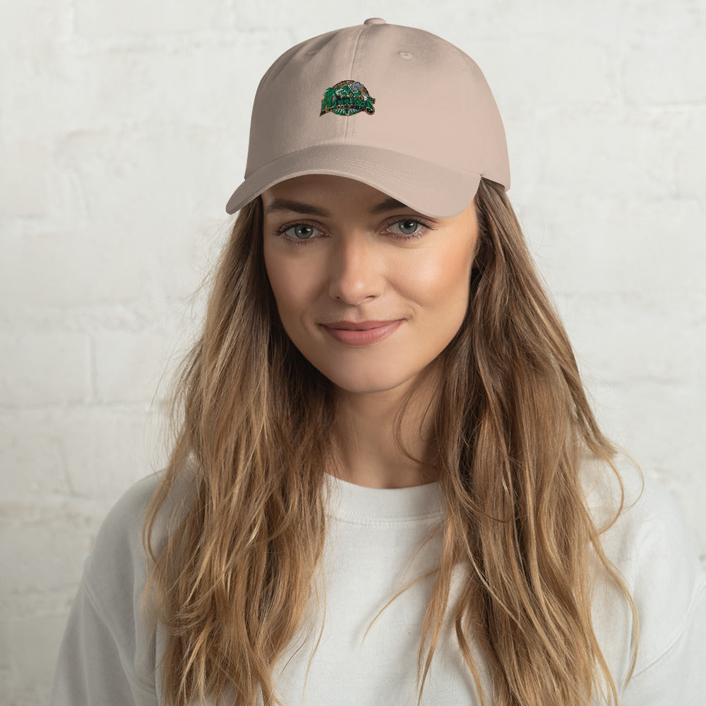 Miami Manatees Hockey Defunct WHA Dad hat