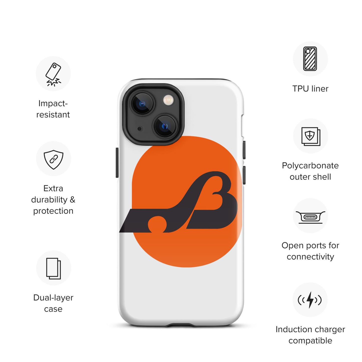 Baltimore Blades Hockey Defunct WHA Tough Case for iPhone®