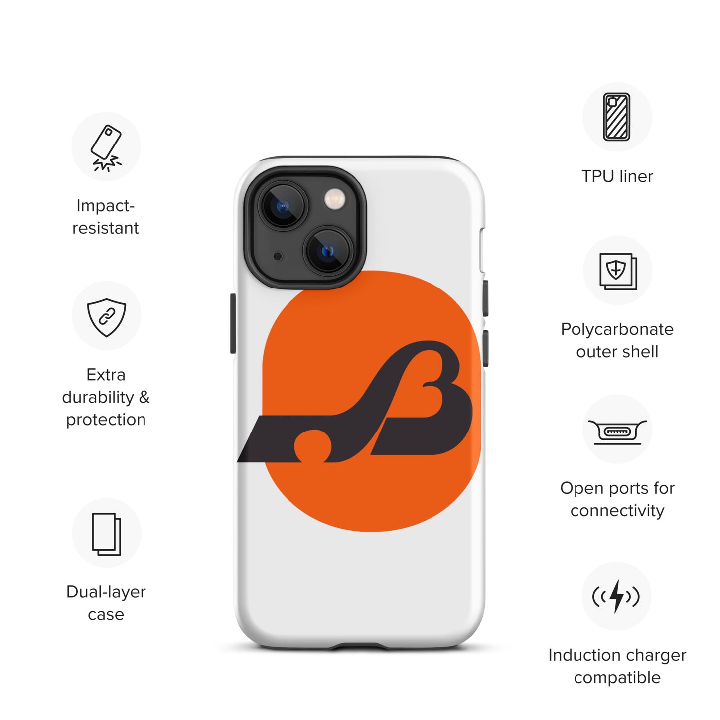 Baltimore Blades Hockey Defunct WHA Tough Case for iPhone®