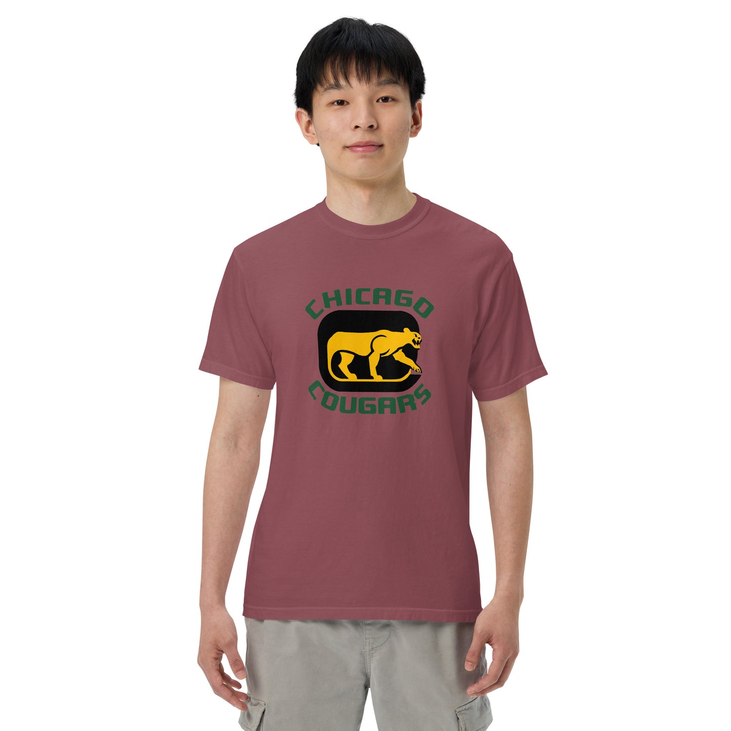 Chicago Cougars Hockey WHA Unisex T-Shirt