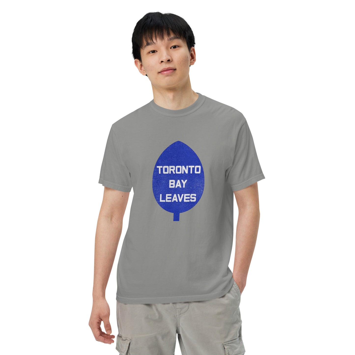 Toronto Bay Leaves Funny Hockey Powerplay! Unisex garment-dyed heavyweight t-shirt