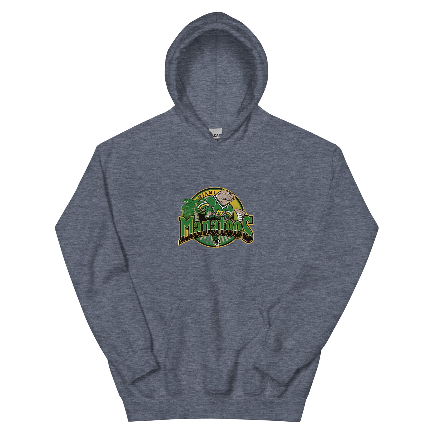 Miami Manatees Hockey Defunct WHA Unisex Hoodie